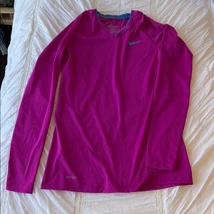 Nike Pro Combat Dry-Fit Magenta Small